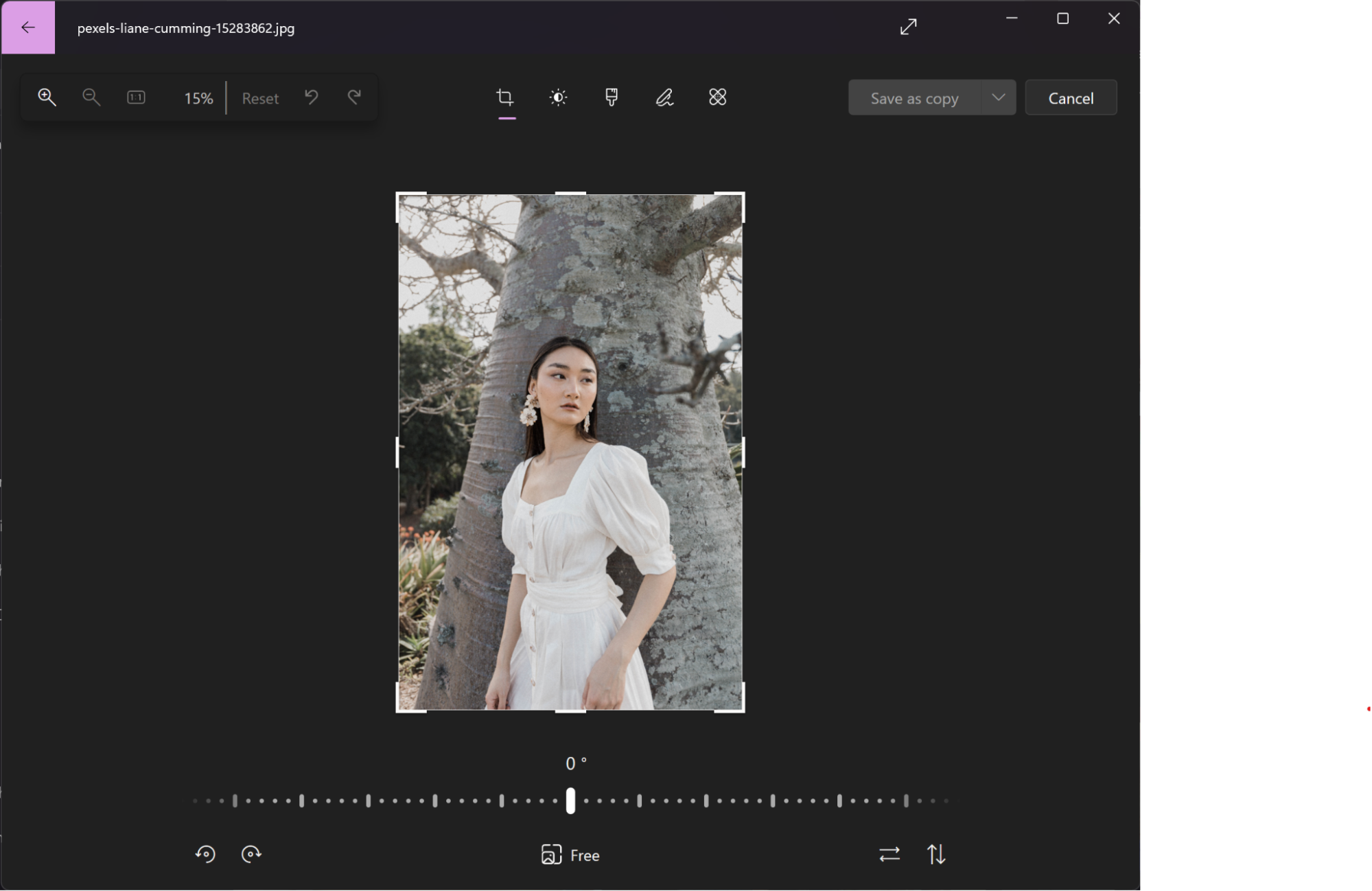 The Windows 11 photo tool lets you view your images, as well as doing basic edits on them, so you can get them ready for sharing or printing.