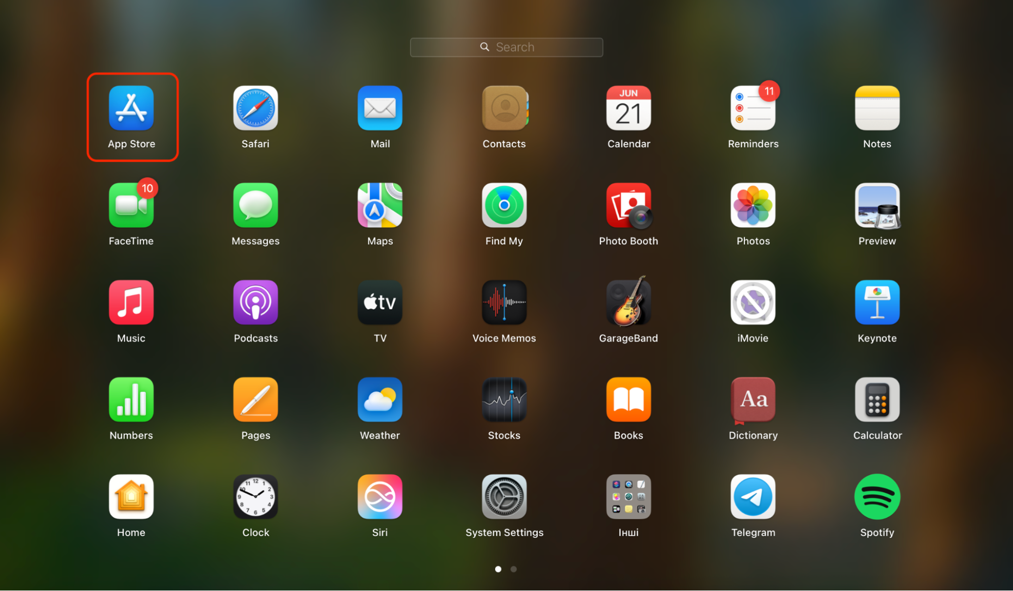Open the App Store on your Mac to check for available updates and download the latest version of Microsoft Word.