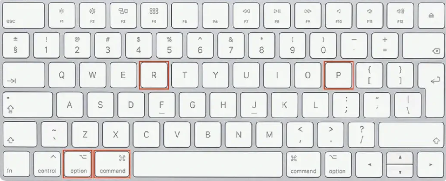  To reset PRAM on your Mac to help fix macOS Sequoia stuck, turn off your device. When powering it back up immediately press and hold Command, Option, P and R. Hold for 20 seconds and then release.
