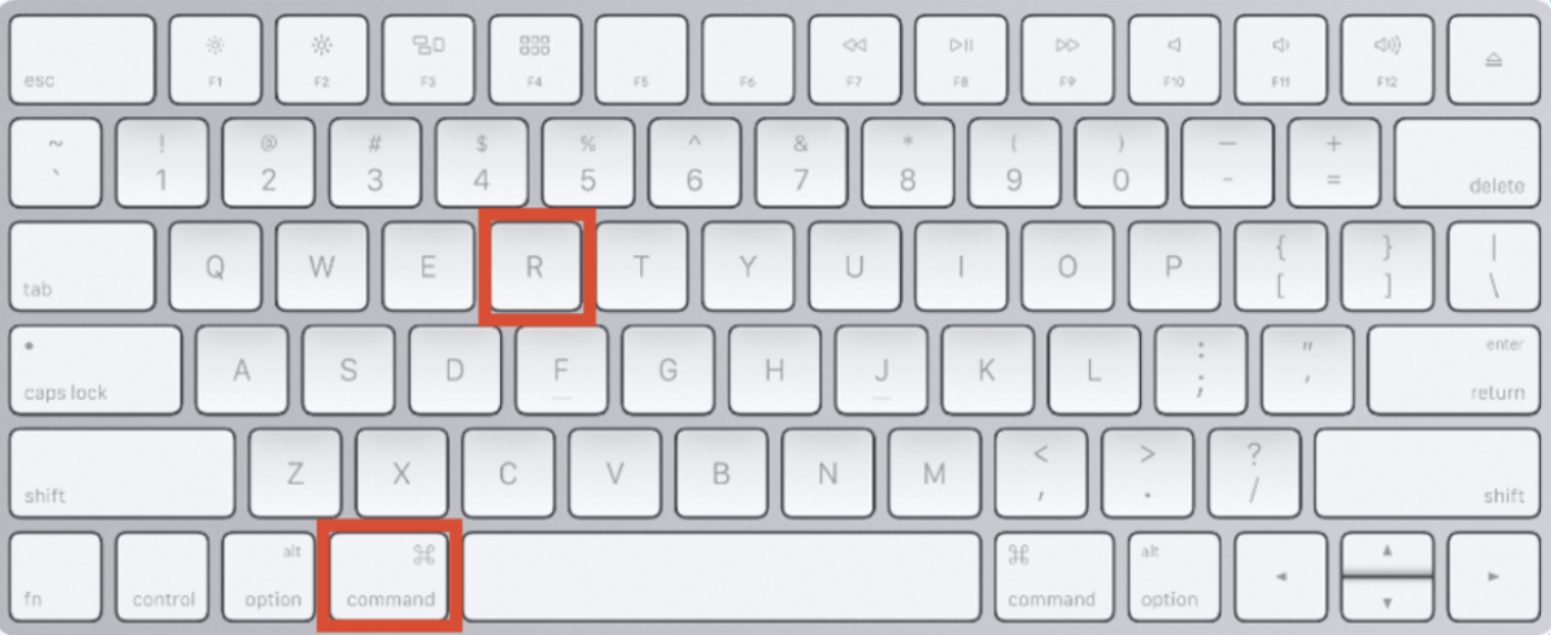When you see your mac powering back up, immediately press and hold down Command + R. This will allow the macOS Utilities window to open.