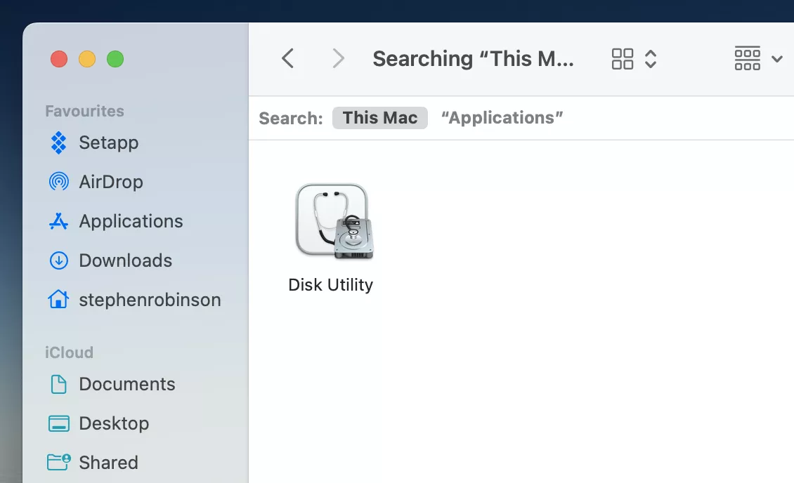 Use First Aid to fix your Flash Drive not appearing on a Mac. To do it, open the Disc Utility application from the Applications folder for a start