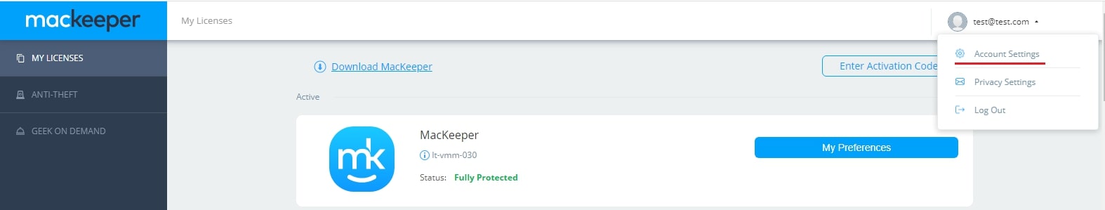 check license details check license details