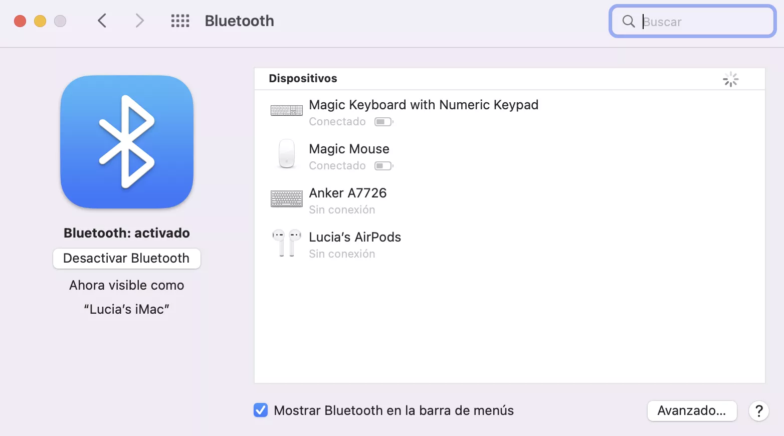Bluetooth: cómo reparar conexiones con el Mac