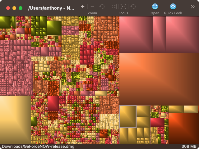 GrandPerspective is a free and open source app that gives you a visual representation of your Mac's disk space, much like DaisyDisk.