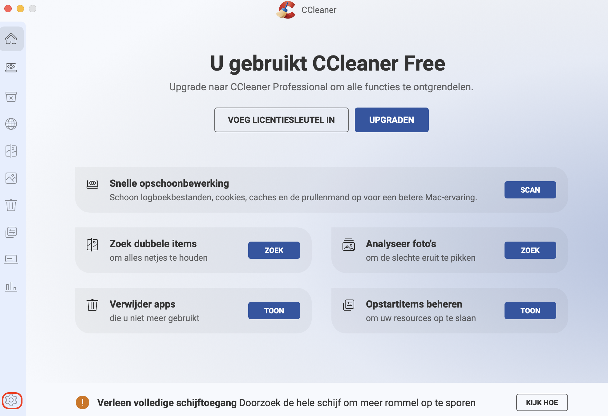Plan opschoningen met CCleaner om je computer continu in topconditie te houden. Je kunt kiezen uit dagelijkse, wekelijkse of maandelijkse planning. Deze functie is alleen beschikbaar voor Windows.
