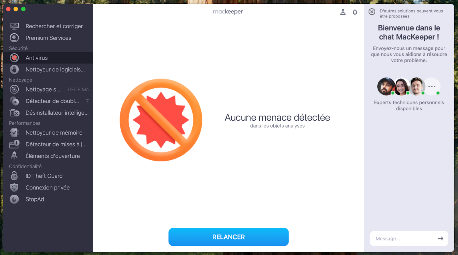 Une fois l'analyse terminée, consultez les menaces détectées. Suivez les instructions pour les supprimer.