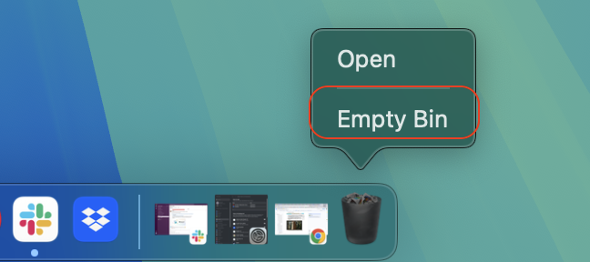When the files are deleted, go to the Trash Bin, and empty it to free up the space immediately.