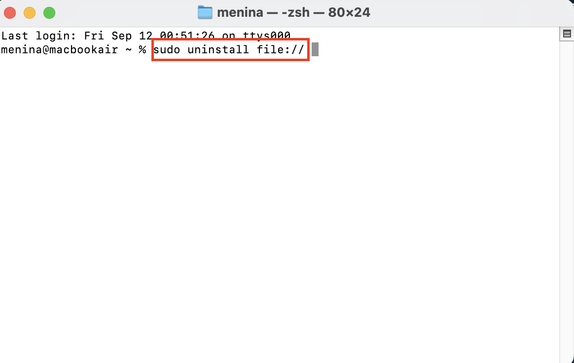 Een commando in Terminal op de Mac om programma’s te verwijderen die je niet meer wilt gebruiken