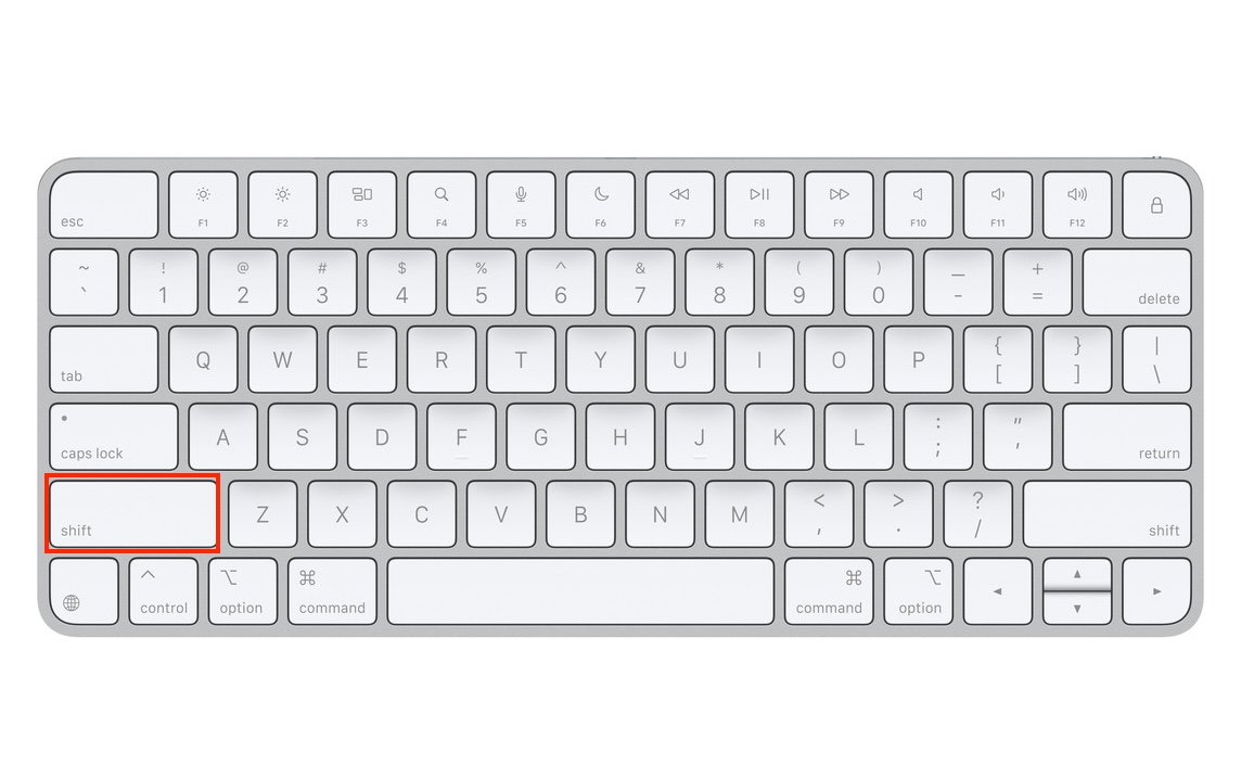 To start your Mac in Safe Mode and reset the diskimagesiod process on your Intel-based MacBook, press and hold the Shift key.