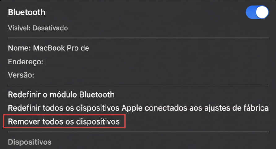 Redefina seu mouse Apple se ele não conectar. Para isso, mantenha pressionado Shift + Option e clique no ícone do Bluetooth. Selecione Remover todos os dispositivos. Faça o mesmo novamente, mas desta vez escolha Redefinir o módulo Bluetooth e tente parear seu mouse Apple com o macOS novamente.