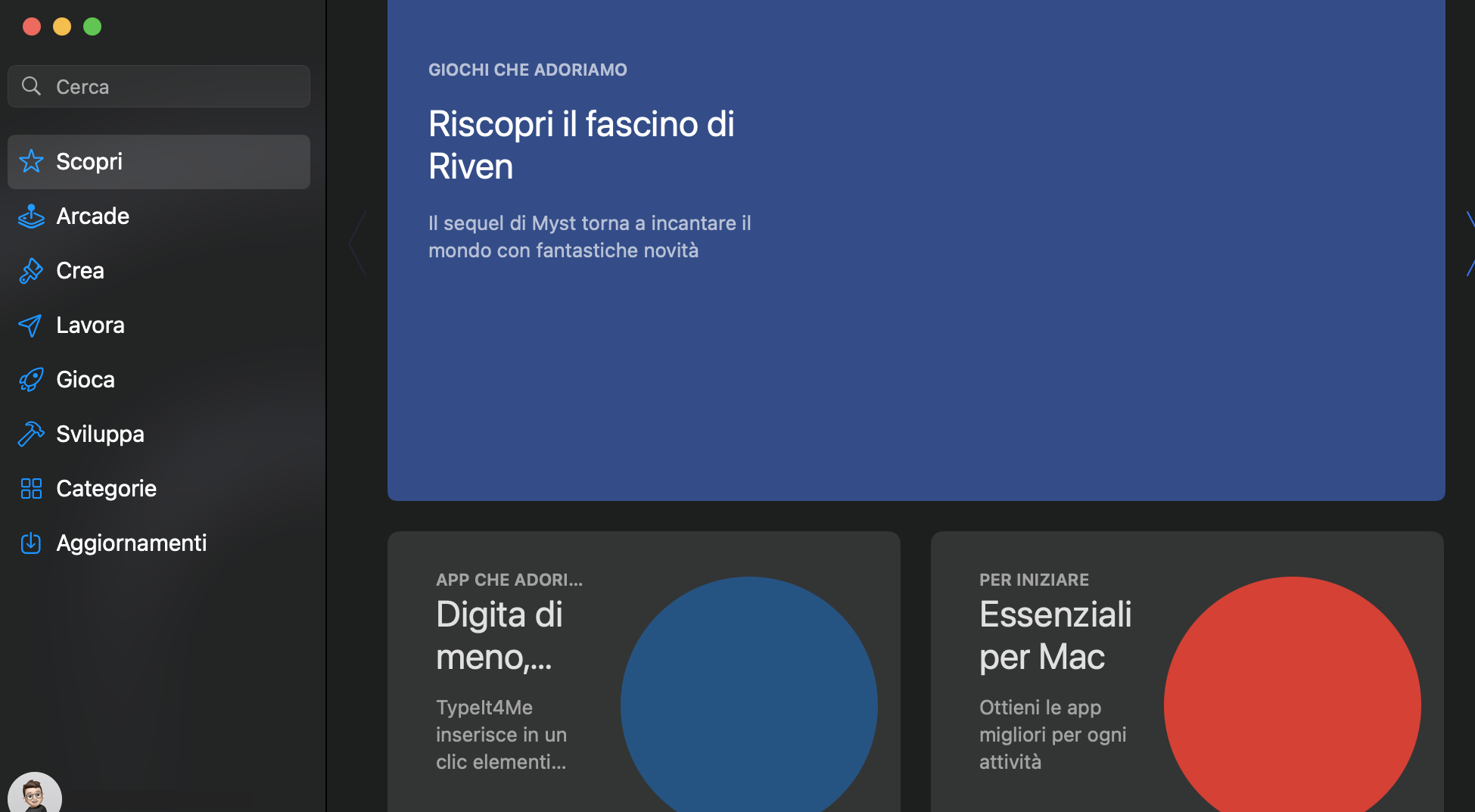 Puoi facilmente verificare la presenza di aggiornamenti per le app aprendo l'App Store e andando alla scheda Aggiornamenti.