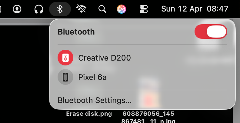 The offline finding part of the Find My service relies on Bluetooth, so you might be able to fix issues by disabling Bluetooth. You can do this easily by clicking the Bluetooth icon in the top right of your screen.
