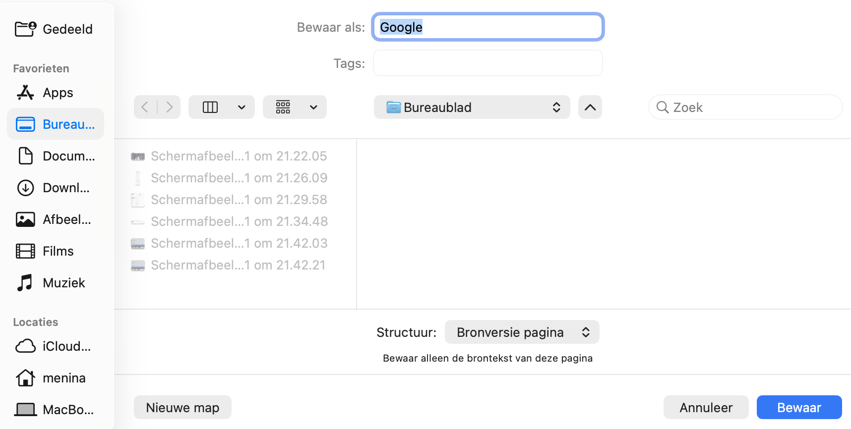 Als je werkt in online bestanden, zoals die in Google Workspace, moet je controleren of de functie Automatisch opslaan is ingeschakeld. Zo weet je zeker dat al je werk wordt bewaard en geback-upt voordat je je macOS-versie bijwerkt.