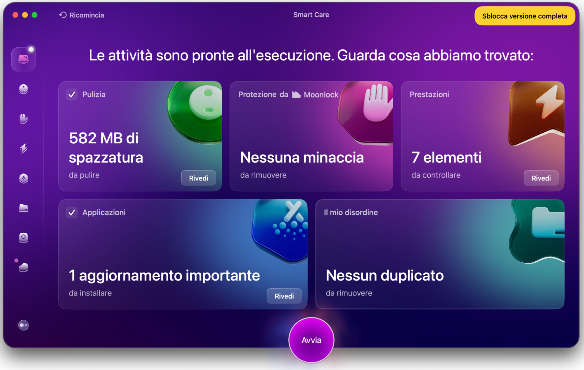 Anche CleanMyMac X può aiutarti nella pulizia del tuo Mac. Dai un’occhiata ai risultati della nostra analisi sulla sua efficacia come strumento di pulizia.