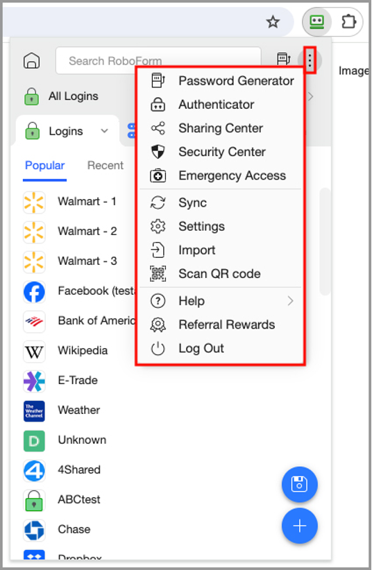 RoboForm is available for Mac in a great browser extension.