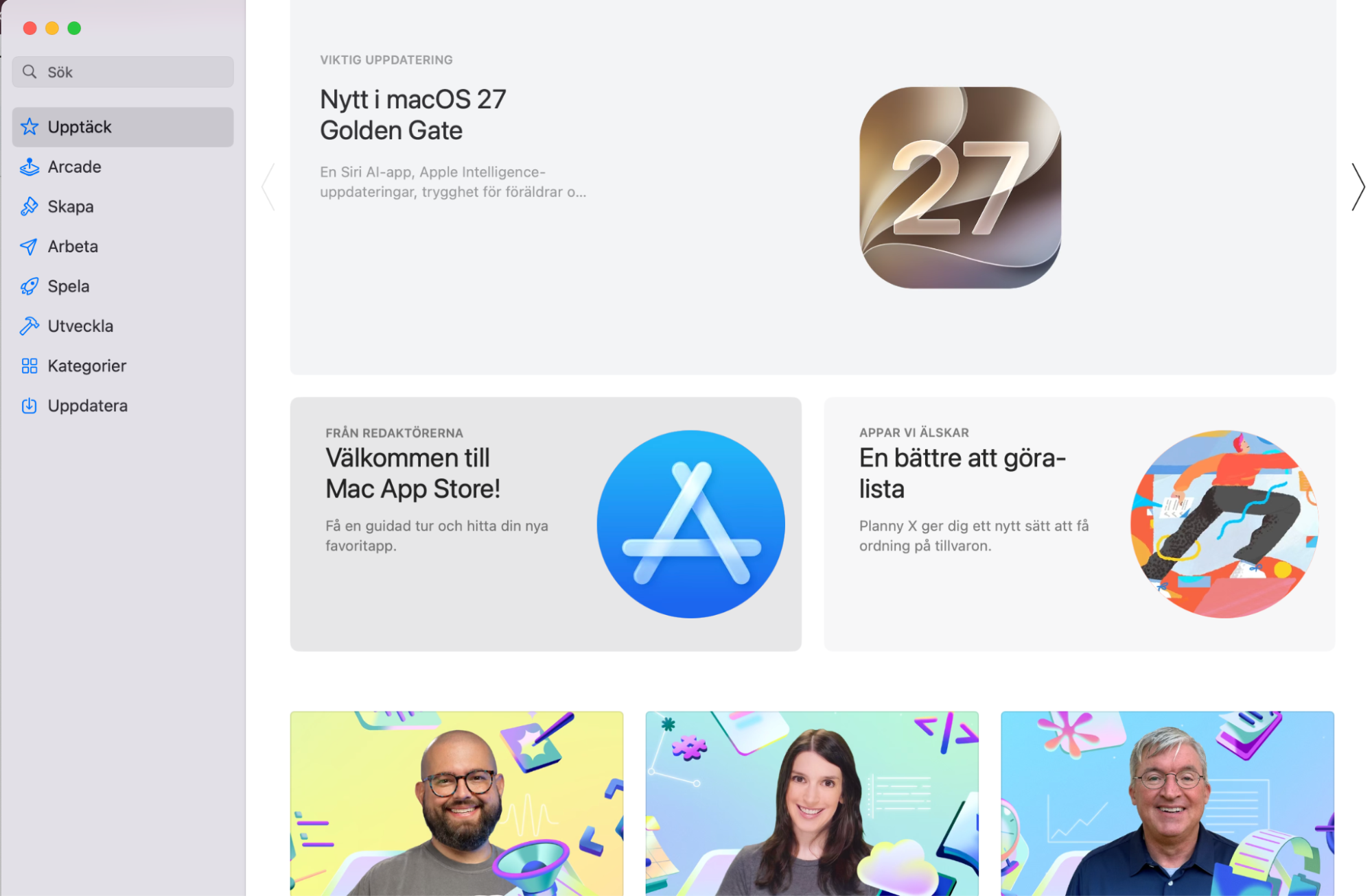 Du kan enkelt kontrollera apputdateringar genom att öppna App Store och navigera till fliken Uppdatera.