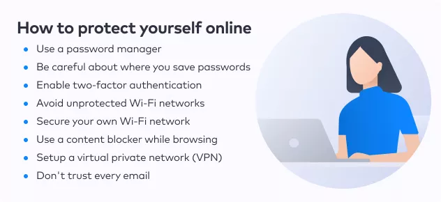 How to protect your passwords on the internet