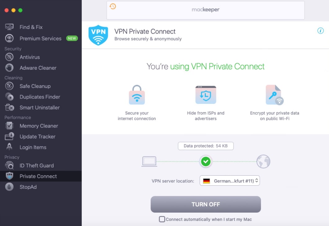 You’re using Private Connect You’re using Private Connect