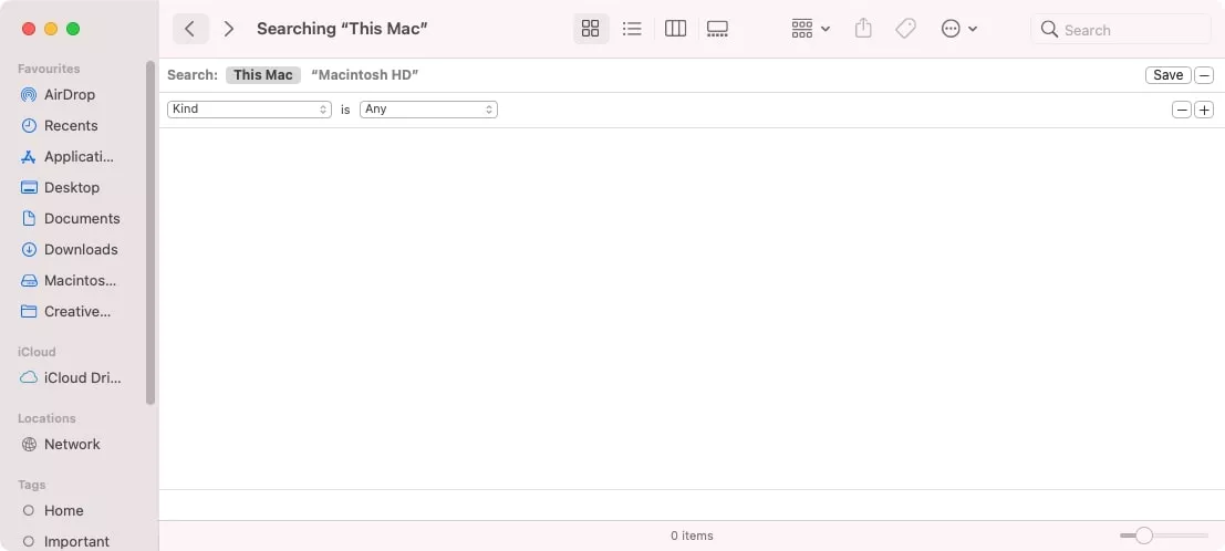 searching this mac