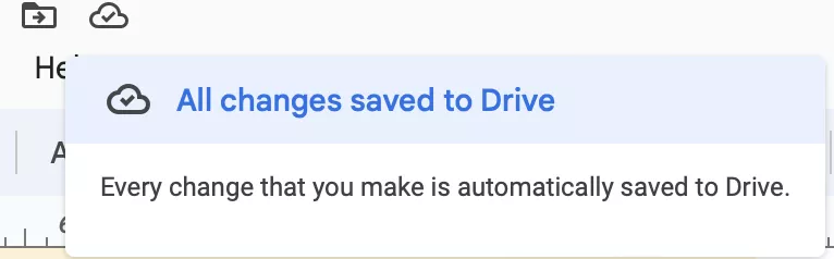 If you work in files that are online like those in the Google Suite, you'll want to check the Auto-Save feature is enabled to ensure all your work is backed up ad saved before updating your macOS version.