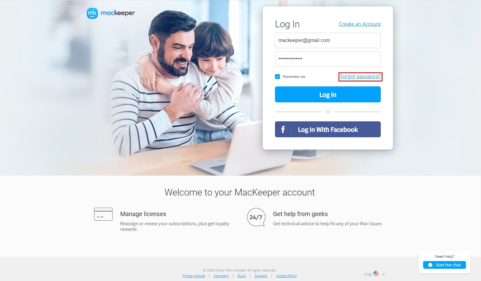 Forgot password? Forgot password?