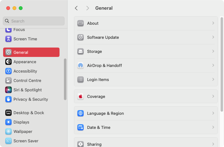 In System Settings, select General, then Login Items. From here you'll be able to stop processes from starting with macOS. That may include malware.