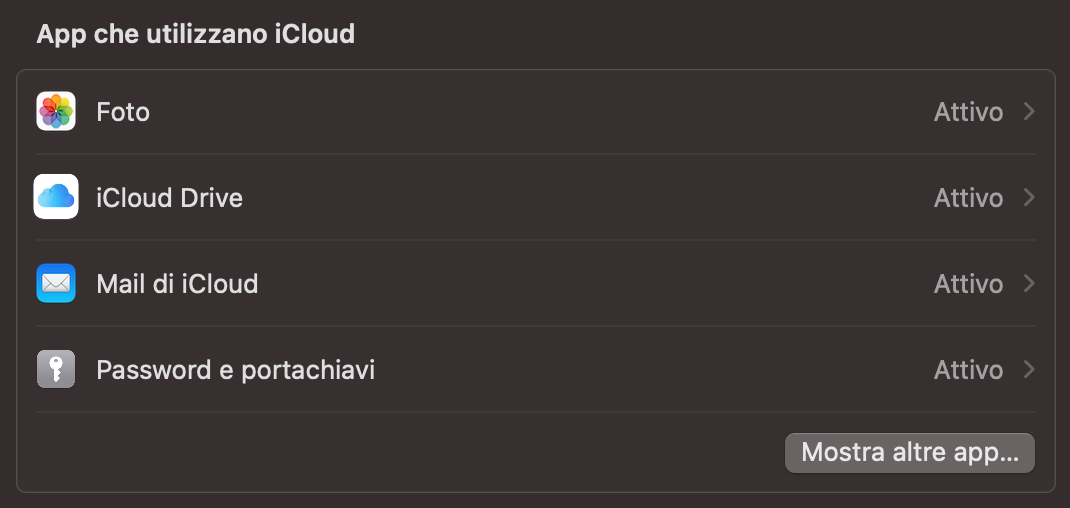 Disattiva la sincronizzazione di iCloud Drive andando su Impostazioni > Generali e selezionando il tuo nome Apple ID. Poi tocca iCloud Drive, lo troverai sotto App che usano iCloud.