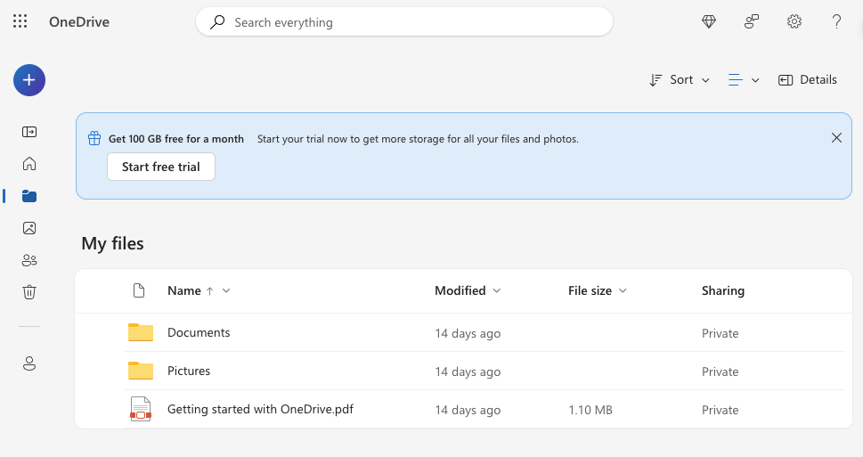 Microsoft's OneDrive is part of the Microsoft 365 family, and paid plans also give you access to productivity and office tools.
