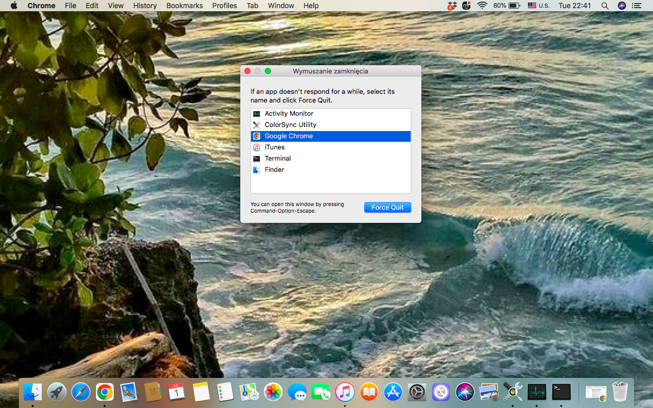 To restart Finder and other affected apps on your Mac, press Command + Option + Esc to open the Force Quit window, then choose Finder, and select the Relaunch option.
