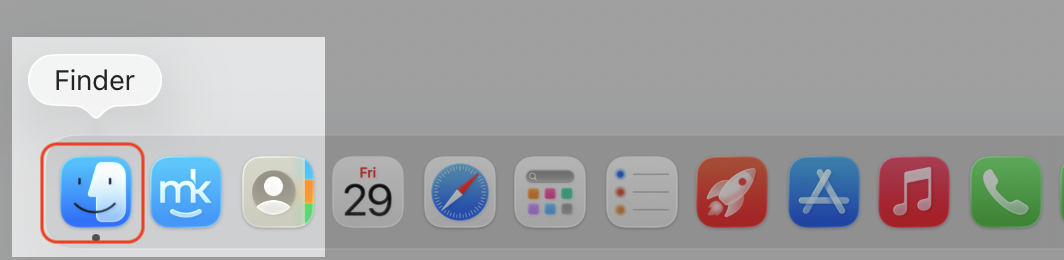 Finder window open on a MacBook showing the Applications folder selected in the left sidebar to begin removing Chromium from macOS.