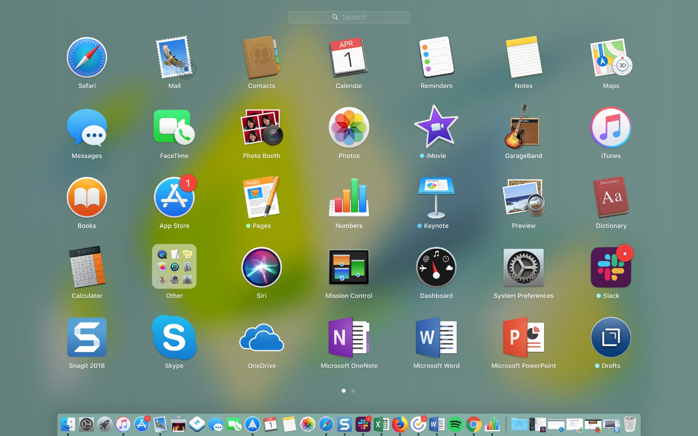 Applications folder Applications folder