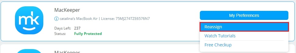 to unlink license to unlink license