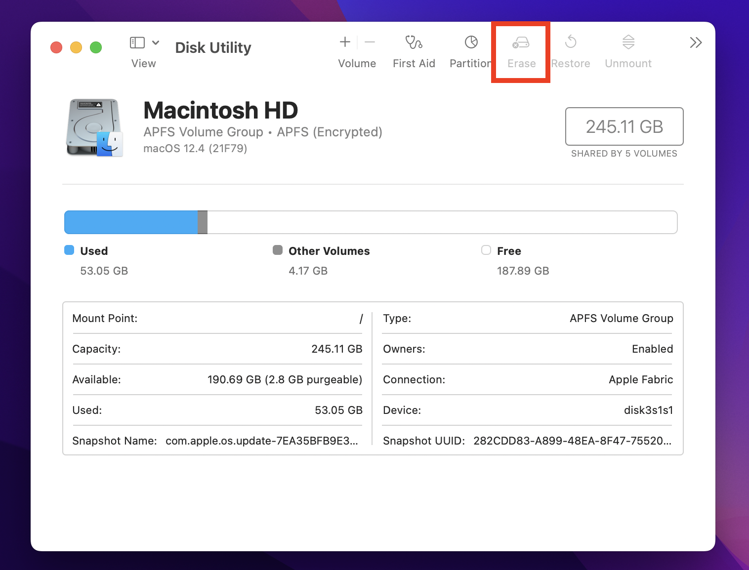 Disk Utility Erase Disk Utility Erase