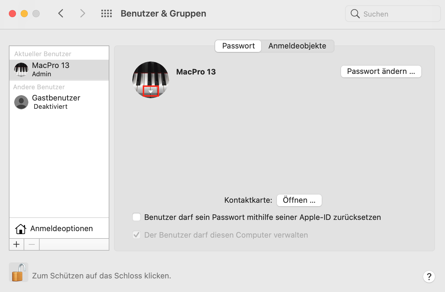 Benutzer & Gruppen Benutzer & Gruppen