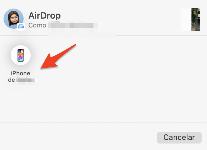 La ventana de AirDrop en Mac mostrando todos los dispositivos disponibles. Para migrar datos de un Mac a otro Mac con AirDrop, selecciona tu nuevo Mac para enviar el archivo. La ventana de AirDrop en Mac mostrando todos los dispositivos disponibles. Para migrar datos de un Mac a otro Mac con AirDrop, selecciona tu nuevo Mac para enviar el archivo.