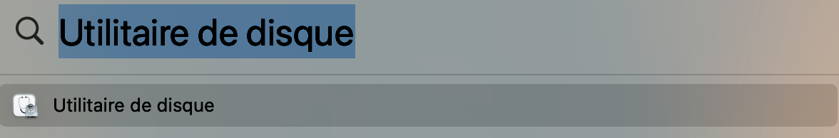 Si vous n'arrivez toujours pas à vider la corbeille sur votre Mac, c’est peut-être dû à problème avec votre disque. Ouvrir l'Utilitaire de disque vous permettra de le vérifier.