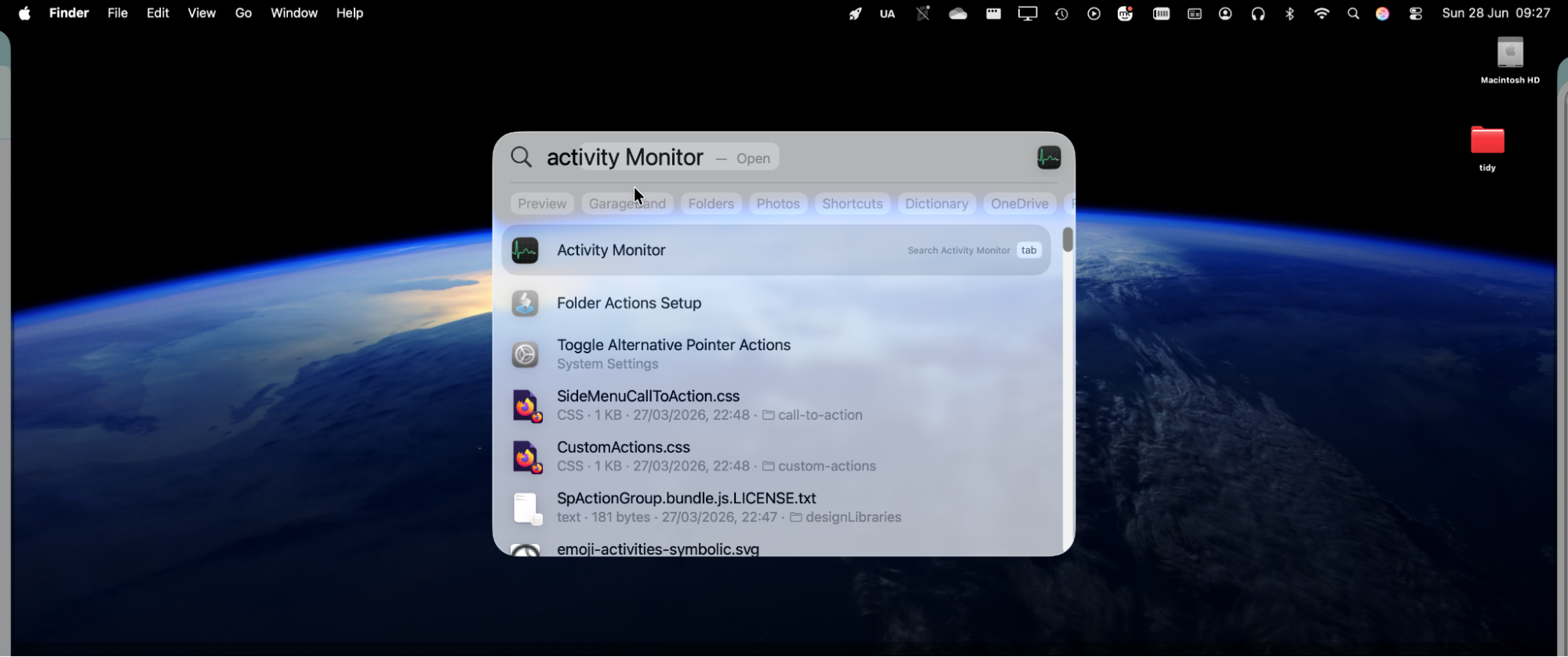 The first thing you want to do is to stop the ShotScribus app from running. The best way to do this is with the Activity Monitor tool because this lets you see and shut down processes that are running in the background.
