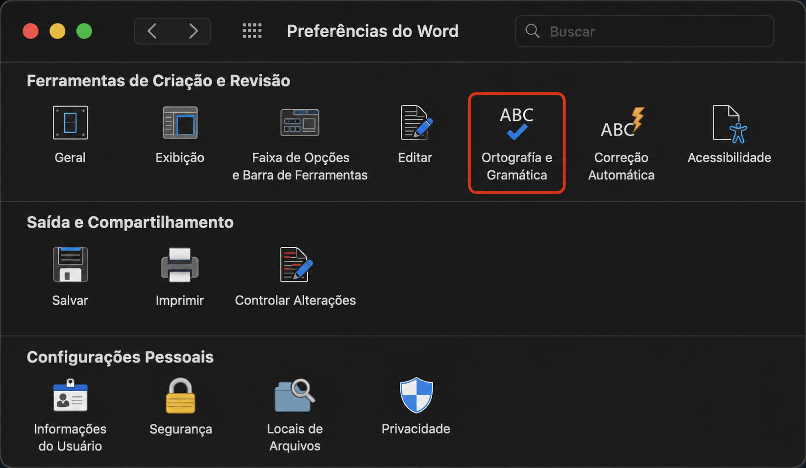 A função de verificação ortográfica automática pode deixar o Microsoft Word lento no seu Mac. Acesse suas configurações nas Preferências do Word.