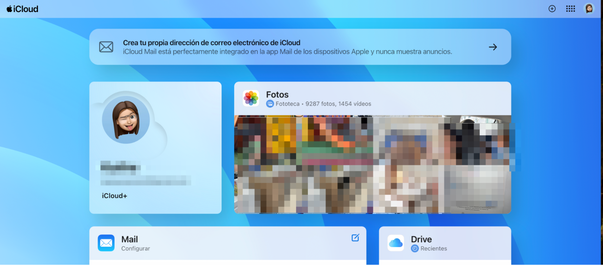 Para iniciar sesión en tu cuenta de iCloud, debes abrir Safari y acceder a iCloud.com para poder iniciar sesión en tu cuenta de iCloud e iniciar una transferencia de fotos.