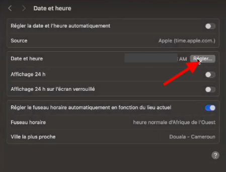 Maintenant vous êtes prêt(e) à passer à la prochaine étape qui consiste à régler la date et l'heure manuellement Maintenant vous êtes prêt(e) à passer à la prochaine étape qui consiste à régler la date et l'heure manuellement