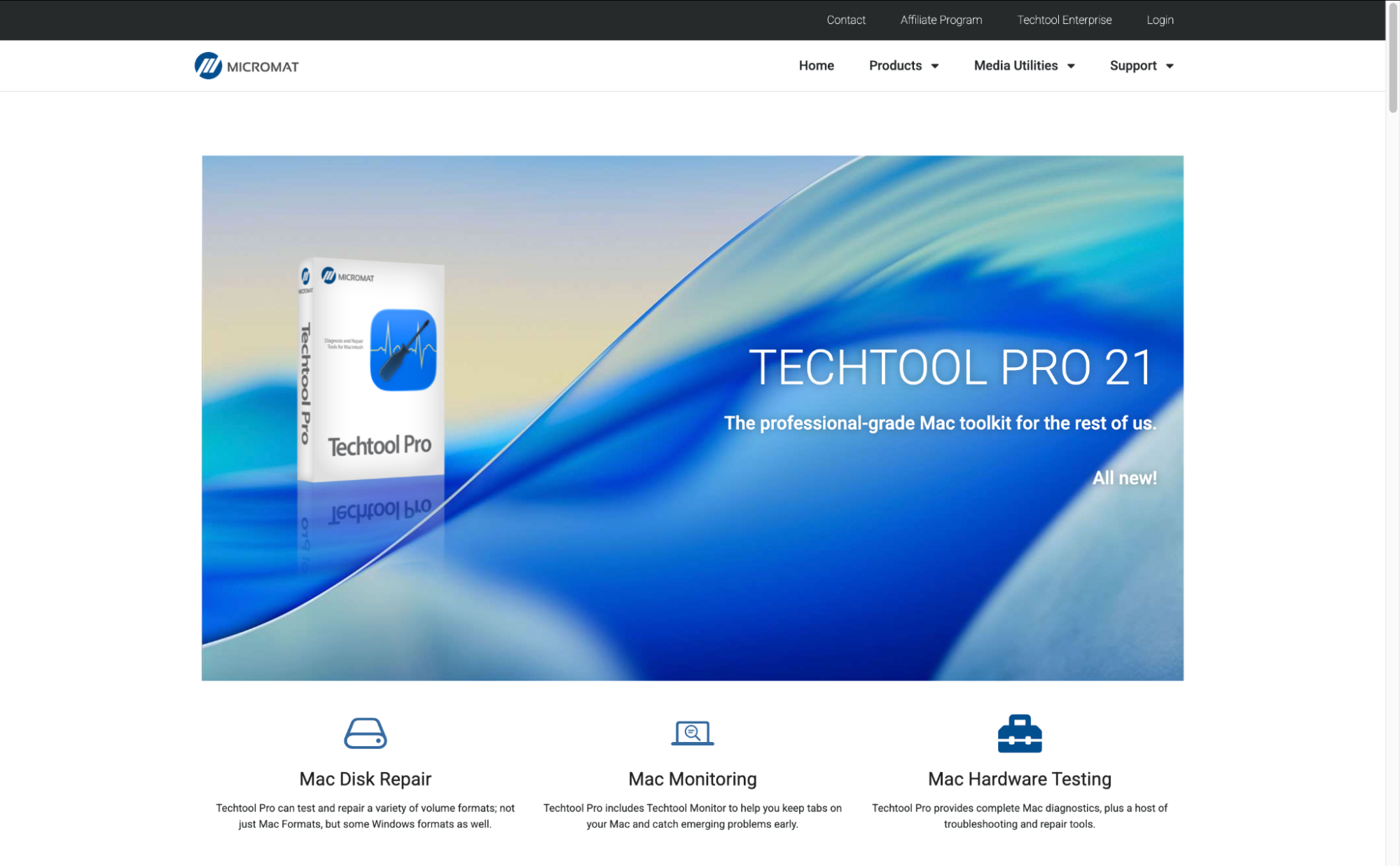 Once you've backed up your data, find reliable defrag software from a trusted software provider like TechTool Pro. Download and install the software onto your compatible device.