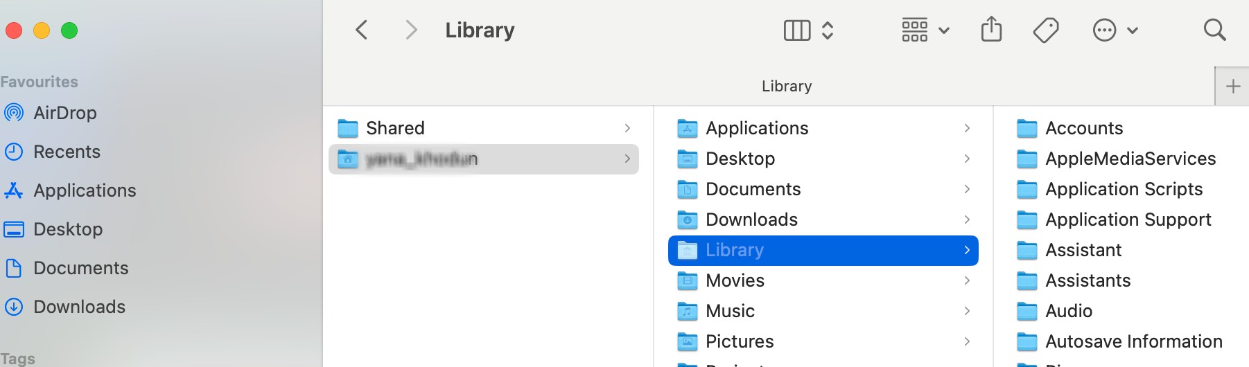 To make the Library visible in the Finder’s sidebar, first open Finder through Go > Go to Folder > ~/Library. Then, drag the folder to the Finder’s sidebar on your Mac.