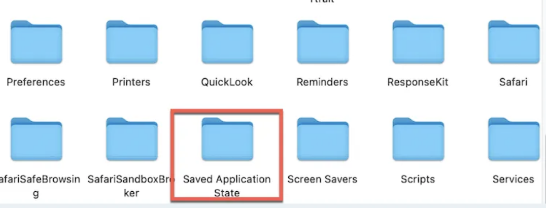 Verplaats alle mappen of bestanden uit deze nieuwe padlocatie naar je bureaublad om te helpen bij het opnieuw instellen van je Mail-voorkeuren.