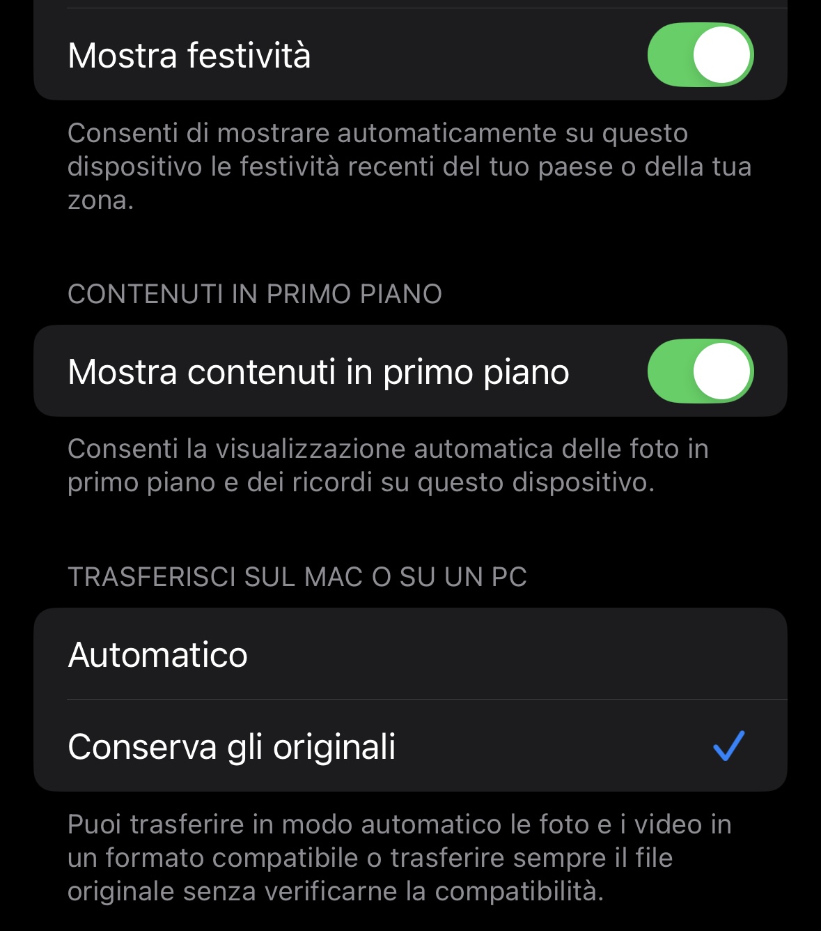 Attiva Il mio streaming foto su iPhone. Vai su Impostazioni, seleziona il tuo ID Apple, clicca su iCloud e vai su Foto. Scorri verso destra accanto a Carica su Il mio streaming foto.