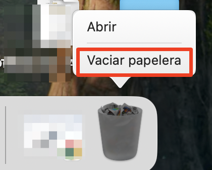 En el último paso, comienza por eliminar los archivos de caché innecesarios arrastrándolos a la Papelera y vaciándola para ayudar eficazmente a deshacerte de la caché de Safari.