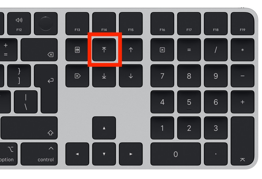 The latest Magic Keyboard with Touch ID and Numeric Keypad is a full-size keyboard with a dedicated Home key for Mac users.
