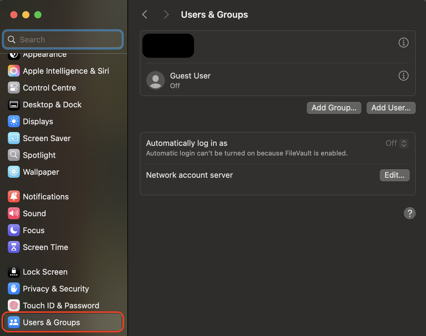 Open System Settings, go to Users & Groups, create a new user, then log in and retest Safari to check if overheating issues are linked to your main account.