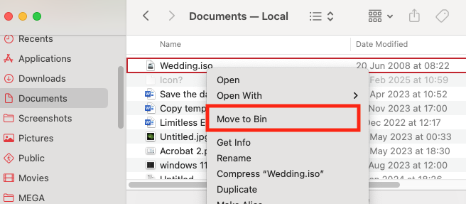 With your Documents sorted by size, you can easily identify and delete any large files that you no longer want. This will help you make space for updates.