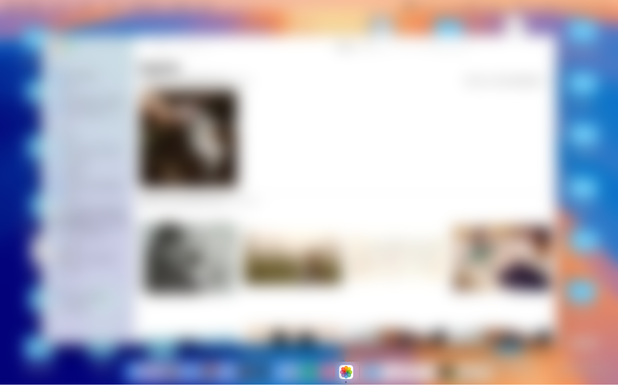 Pour trouver des photos sur votre Mac, utilisez l’application Photos. Vous pouvez la trouver dans la barre des tâches de votre Mac.