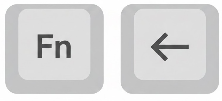 If you have Mac keyboard or a MacBook without a Home key, press Fn+Left Arrow, and you'll teh exact same shortcuts as you would with the Home key.